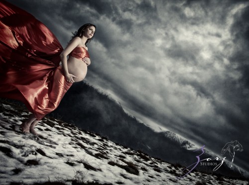 Destination Maternity: Alaskan, Russian, Tough, Pregnant. By Zorz Studios. (67)