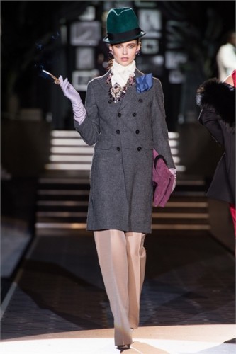 Fashion: DSquared2, Ready to Wear, Fall/Winter 2013, Milan by Zorz Studios