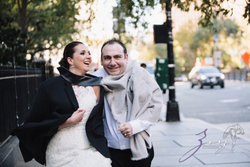 Wind Tunnel: Vlada + Alex = Cold NYC Wedding | Zorz Studios