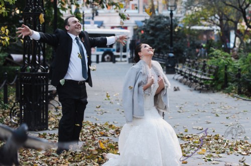 Wind Tunnel: Vlada + Alex = Cold NYC Wedding | Zorz Studios