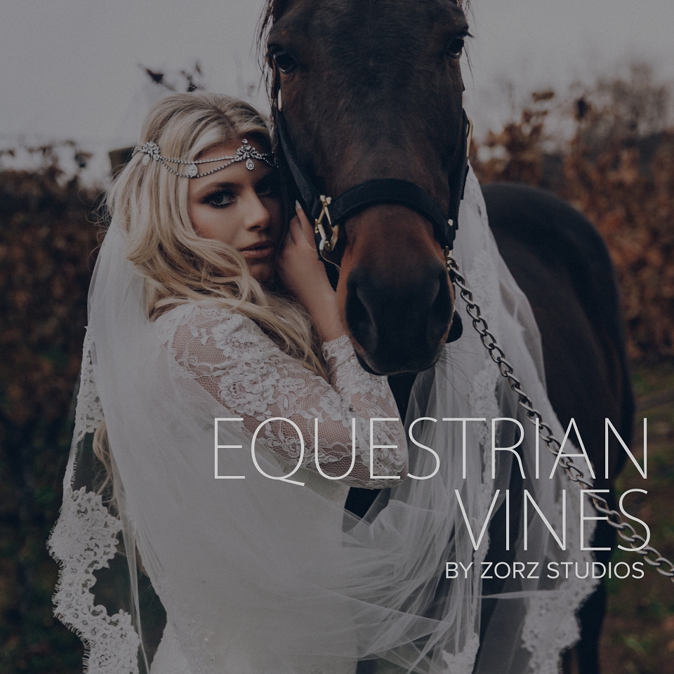 Equestrian Vines: Shannon + Al = Poetic Trash the Dress Session by Zorz Studios