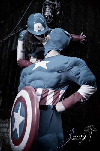 Captains of America: Sandy + Jared = Epic Engagement Session | Zorz Studios