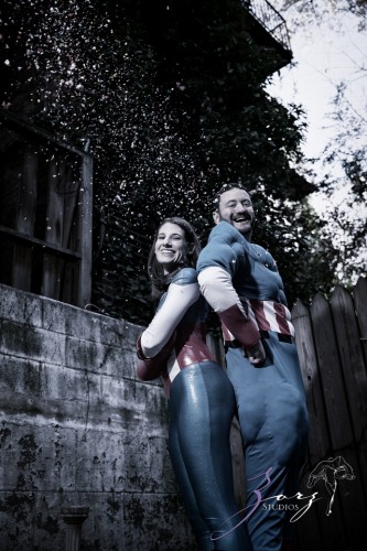 Captains of America: Sandy + Jared = Epic Engagement Session | Zorz Studios