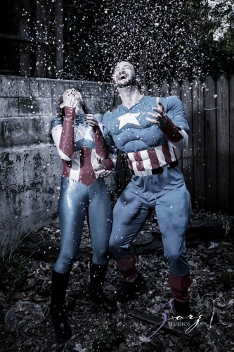 Captains of America: Sandy + Jared = Epic Engagement Session | Zorz Studios