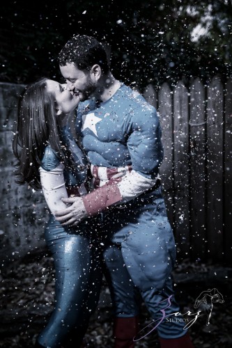 Captains of America: Sandy + Jared = Epic Engagement Session | Zorz Studios