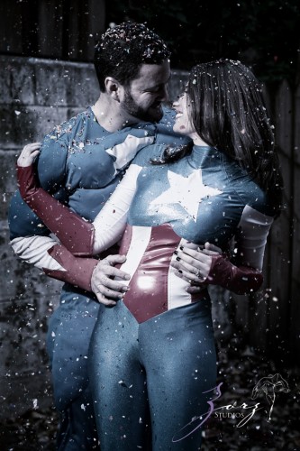 Captains of America: Sandy + Jared = Epic Engagement Session | Zorz Studios