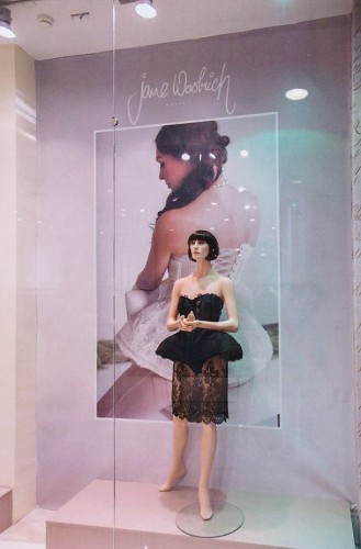 Appearing in Window Displays of Estelle Adoni Lingerie | Zorz Studios