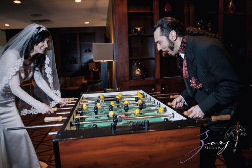 Annie + Chris = Steampunk Wedding | Zorz Studios