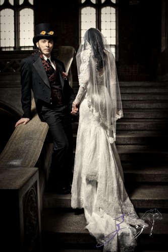 Annie + Chris = Steampunk Wedding | Zorz Studios