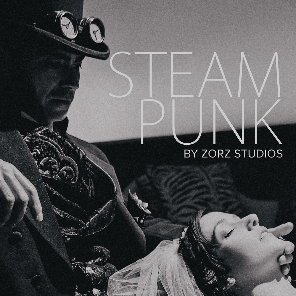 Annie + Chris = Steampunk Wedding by Zorz Studios (9)