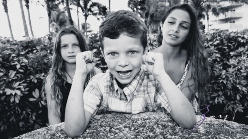 Blue Birdies: Model-Like Family Portraits in Miami, FL | Zorz Studios