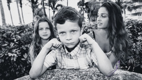 Blue Birdies: Model-Like Family Portraits in Miami, FL | Zorz Studios