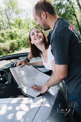 Wheel You? Celina + Brian = Engagement Session | Zorz Studios