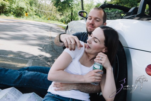 Wheel You? Celina + Brian = Engagement Session | Zorz Studios