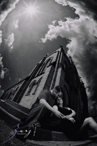 Rock N'Love: Rachel + Aaron = Engagement Session | Zorz Studios
