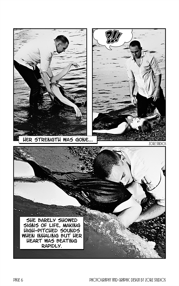 Edge Water: Yana + Alex = Comic Engagement Session | Zorz Studios