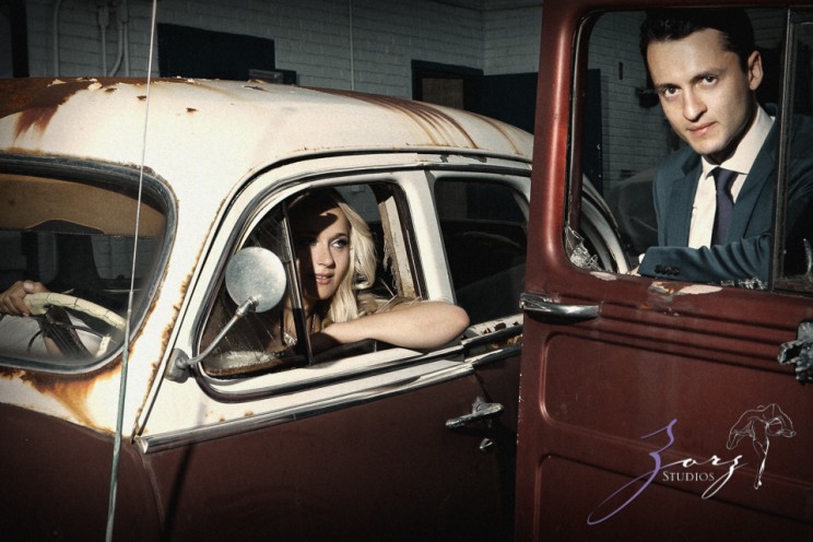 Heirloom: Alyona + Elman = Retro Trash-the-Dress Session | Zorz Studios