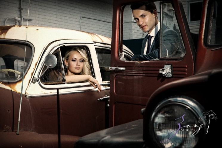 Heirloom: Alyona + Elman = Retro Trash-the-Dress Session | Zorz Studios