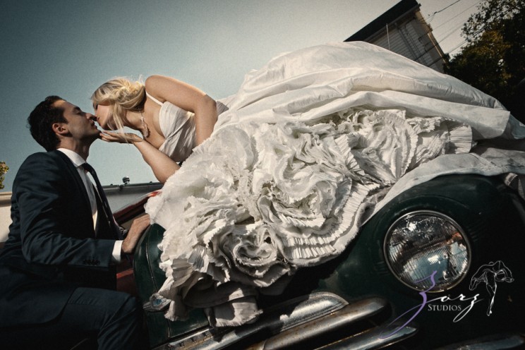 Heirloom: Alyona + Elman = Retro Trash-the-Dress Session | Zorz Studios