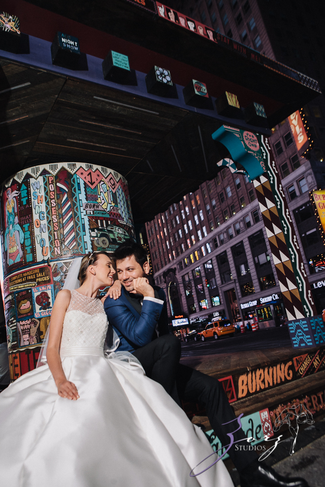Conte Sorinula: Mya + Sorin = NYC Trash-the-Dress Shoot | Zorz Studios