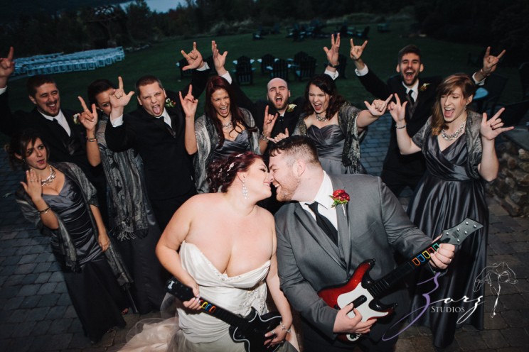 Strings Attached: Rachel + Aaron = Rocking Wedding | Zorz Studios