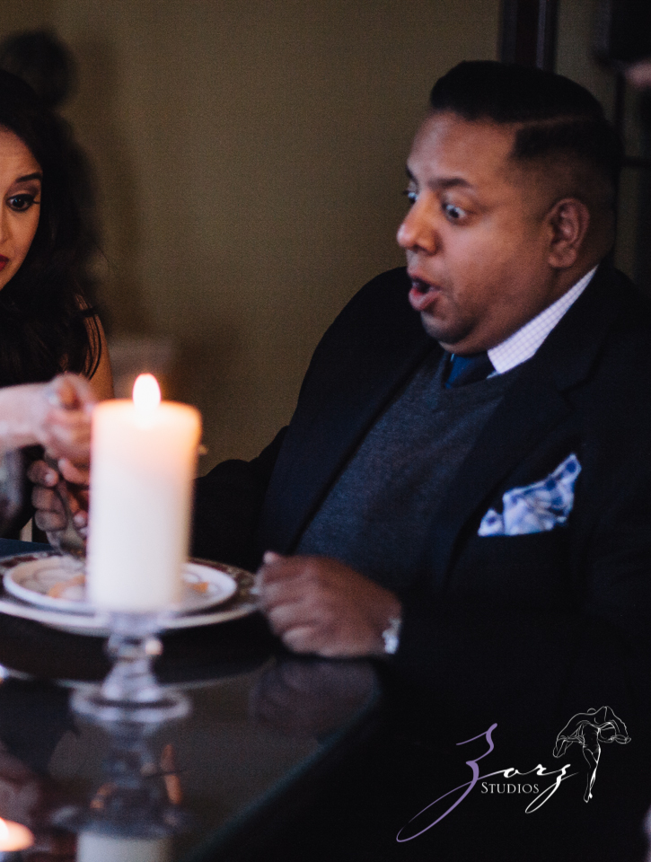 Who's The Chef? Rupal + Krishna = Food Fight Engagement Session | Zorz Studios