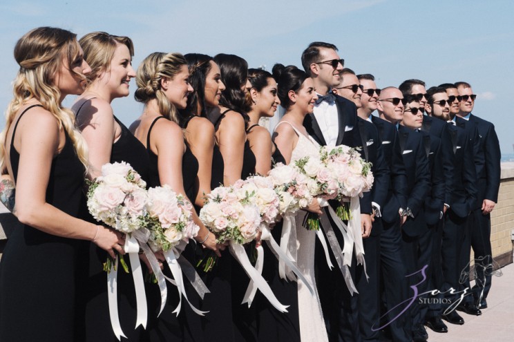 State of Mind: Leah + Joseph = Manhattan Rooftop Wedding | Zorz Studios