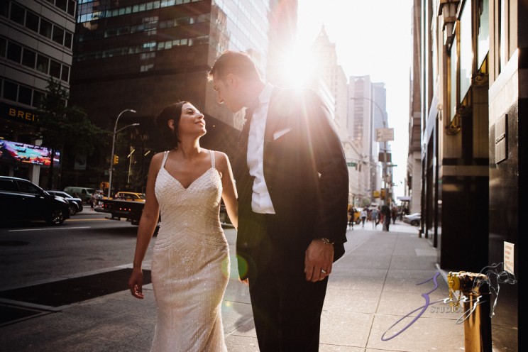 State of Mind: Leah + Joseph = Manhattan Rooftop Wedding | Zorz Studios