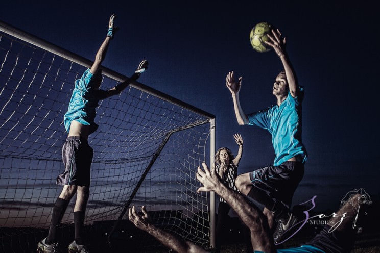 House of Red Cards: Tough Soccer Family Photoshoot (Part 2) | Zorz Studios