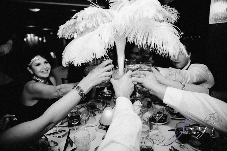 Gatsby at Sea: The Great Gatsby Theme Yacht Birthday Party by Zorz Studios (50)