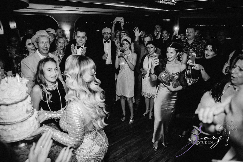 Gatsby at Sea: The Great Gatsby Theme Yacht Birthday Party by Zorz Studios (33)