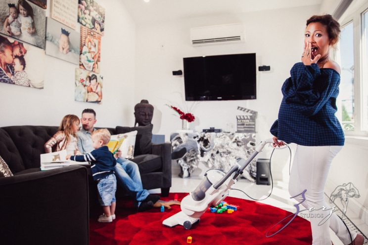 Cuatro+: Whimsical Family Maternity Session | Zorz Studios