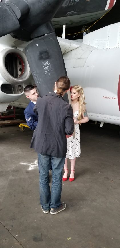 Pin-up Wings: Sam + Connor = Vintage Military Engagement Shoot by Zorz Studios (1)