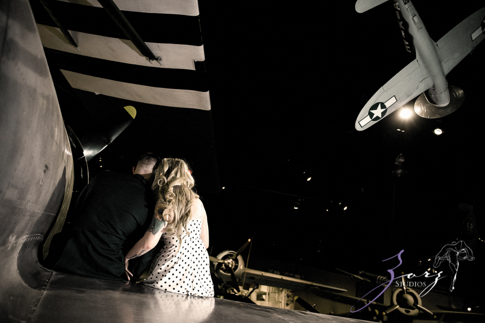Pin-up Wings: Sam + Connor = Vintage Military Engagement Shoot by Zorz Studios (18)
