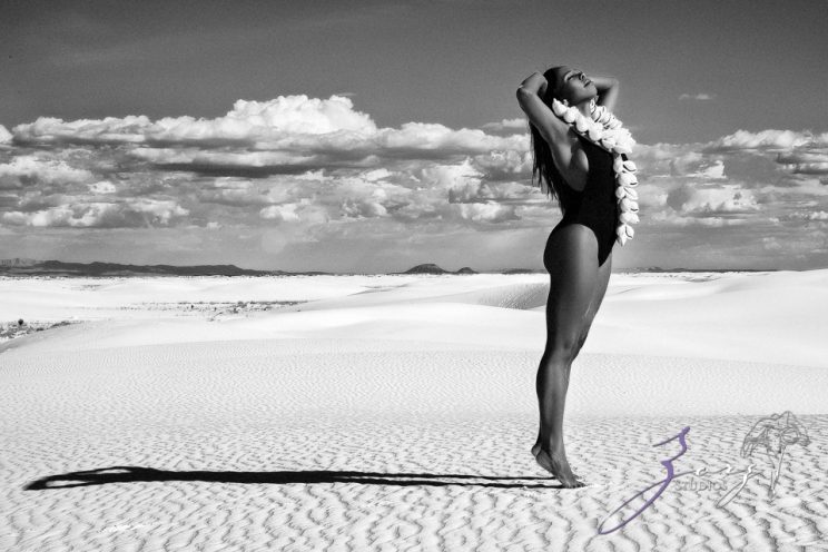 Icy Hot: Black Beauty in the White Sands Photoshoot by Zorz Studios (6)