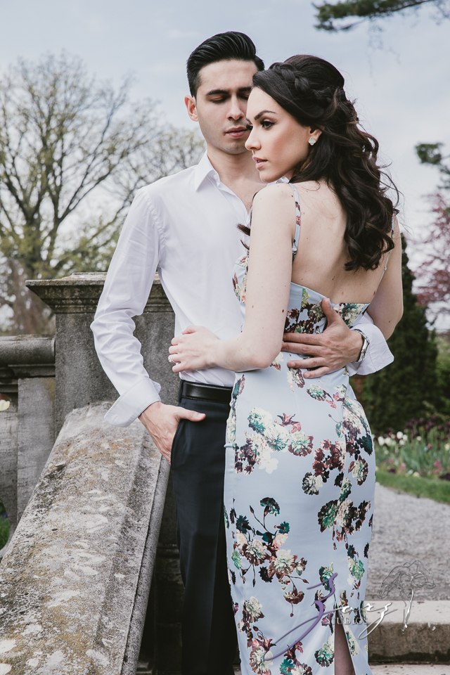 No Bounds: Ilana + Igor = Old Westbury Gardens Engagement Session by Zorz Studios (24)