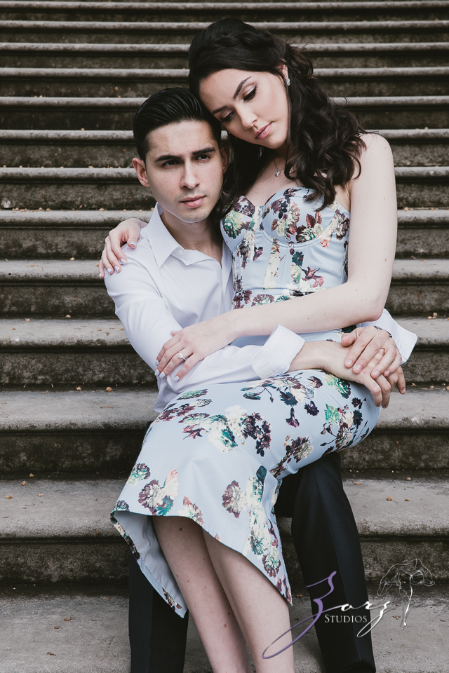 No Bounds: Ilana + Igor = Old Westbury Gardens Engagement Session by Zorz Studios (14)
