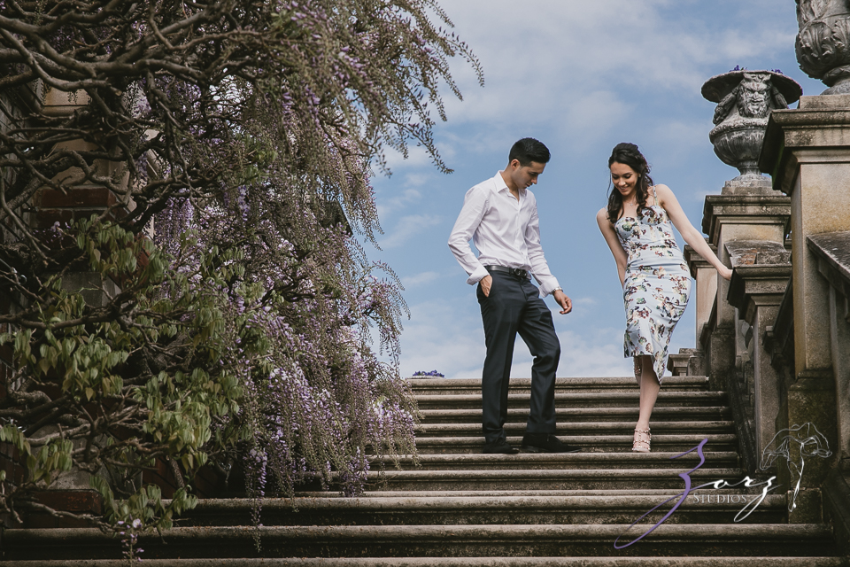 No Bounds: Ilana + Igor = Old Westbury Gardens Engagement Session by Zorz Studios (11)