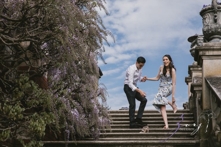 No Bounds: Ilana + Igor = Old Westbury Gardens Engagement Session by Zorz Studios (10)