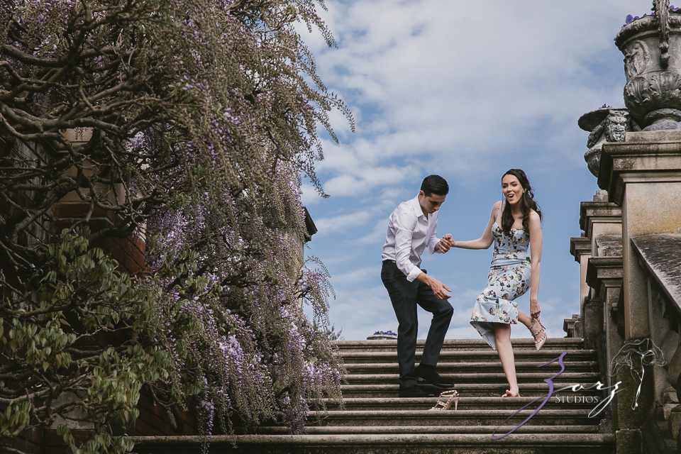 No Bounds: Ilana + Igor = Old Westbury Gardens Engagement Session by Zorz Studios (10)