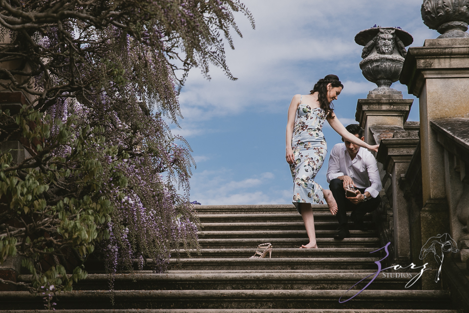 No Bounds: Ilana + Igor = Old Westbury Gardens Engagement Session by Zorz Studios (9)