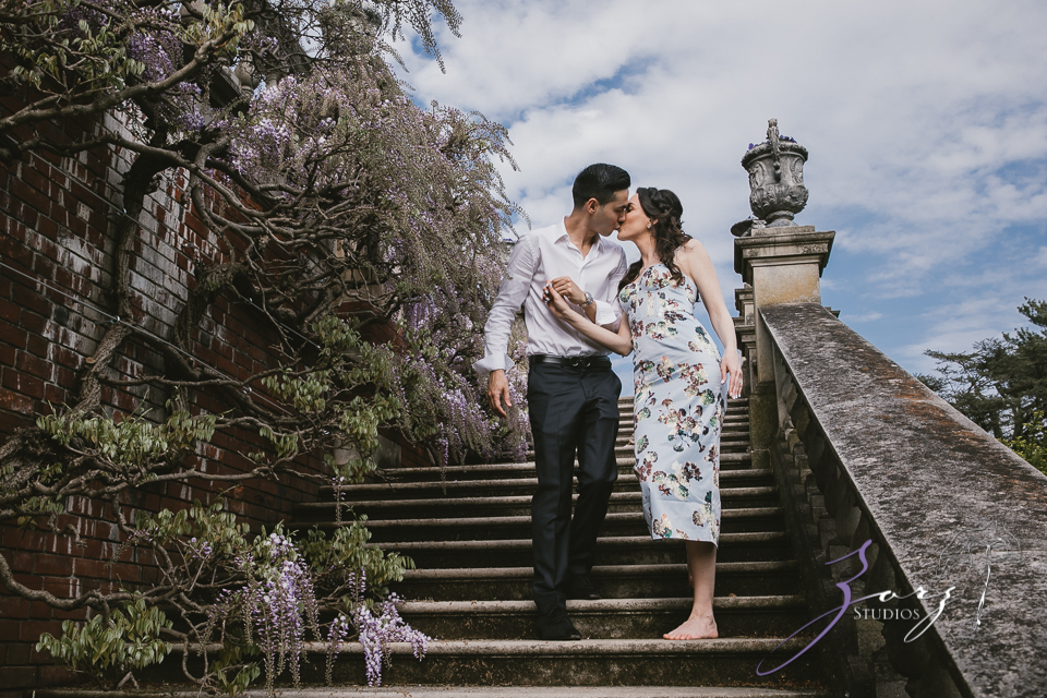 No Bounds: Ilana + Igor = Old Westbury Gardens Engagement Session by Zorz Studios (8)