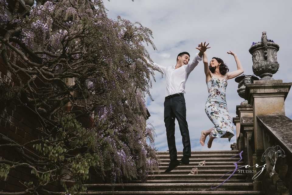 No Bounds: Ilana + Igor = Old Westbury Gardens Engagement Session by Zorz Studios (7)