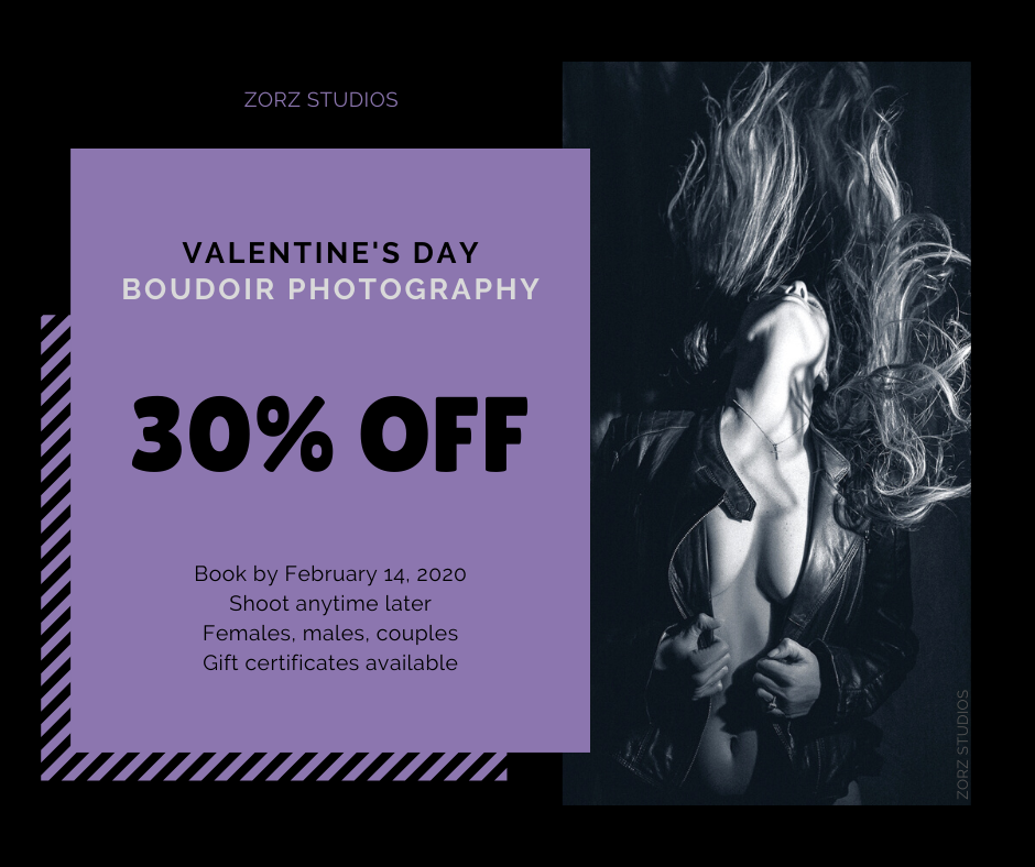 Valentine's Day Boudoir Photography Special Offer by Zorz Studios (5)