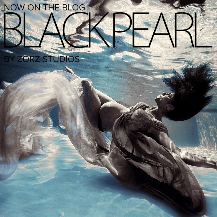 Black Pearl: African-American Underwater Maternity | Zorz Studios