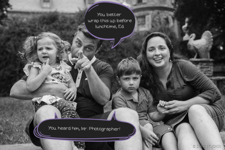 Antifam: Grey Towers Family Photoshoot Bloopers | Zorz Studios