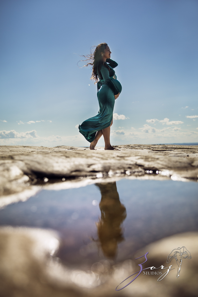 Aakash: Minnewaska State Park Maternity Session | Zorz Studios