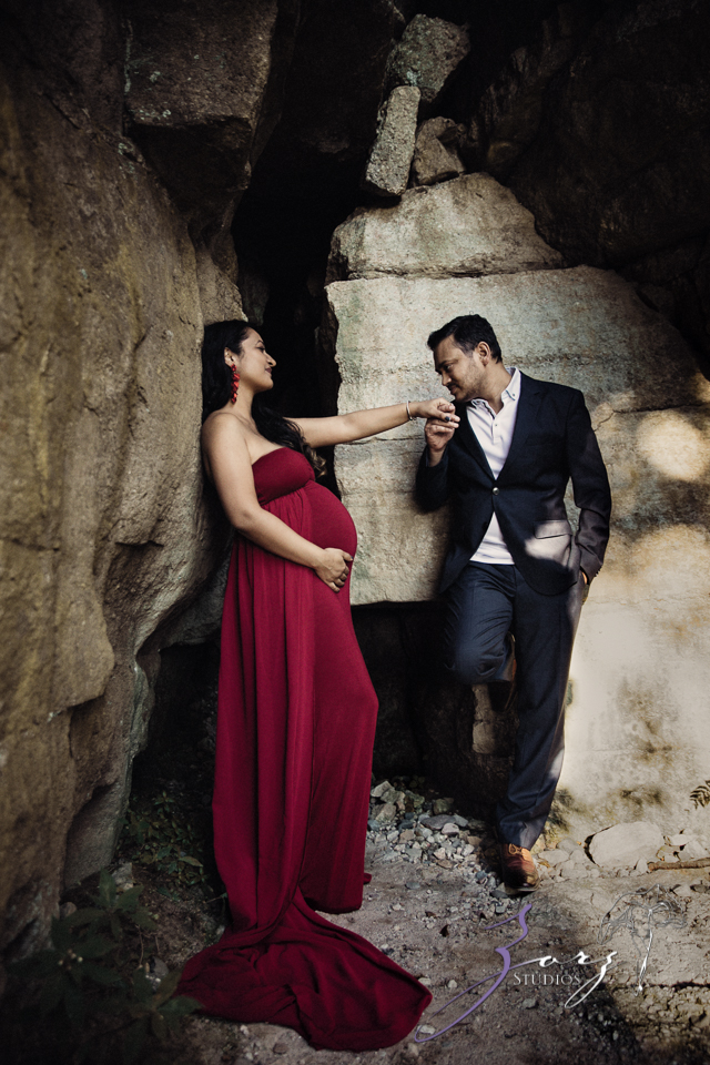 Aakash: Minnewaska State Park Maternity Session | Zorz Studios
