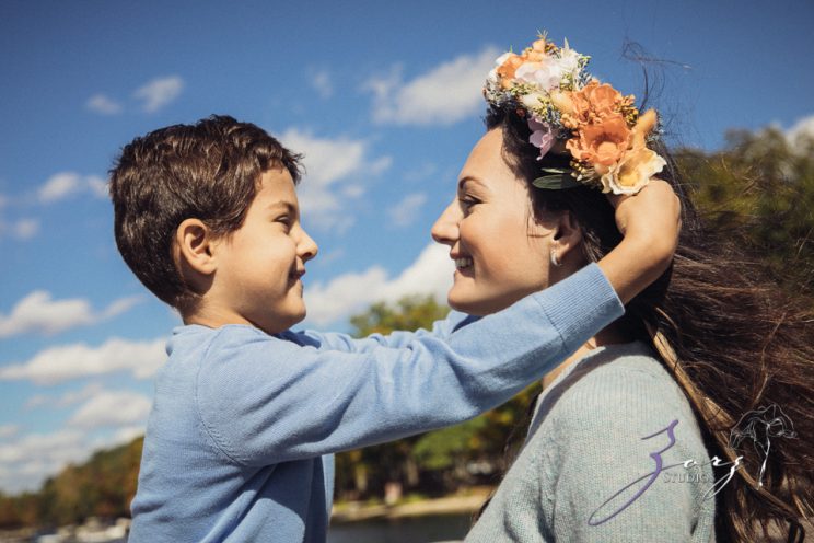 MZ Squared: Fall Foliage Family Photos by Zorz Studios