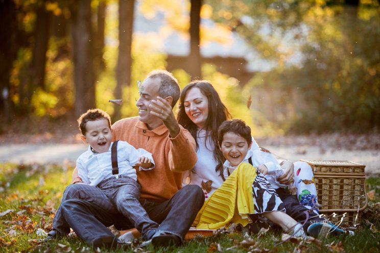 MZ Squared: Fall Foliage Family Photos | Zorz Studios